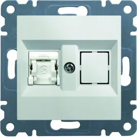 gniazdo-1xrj45-cat-5e-utp-bialy-lumina
