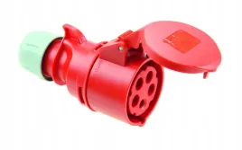gniazdo-przenosne-shark-32a-400v-3p-z-n-ip44