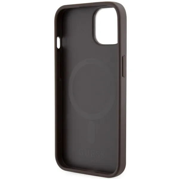 etui-guess-do-iphone-15-plus-iphone-14-plus-brazowy-magsafe-stan-nowy