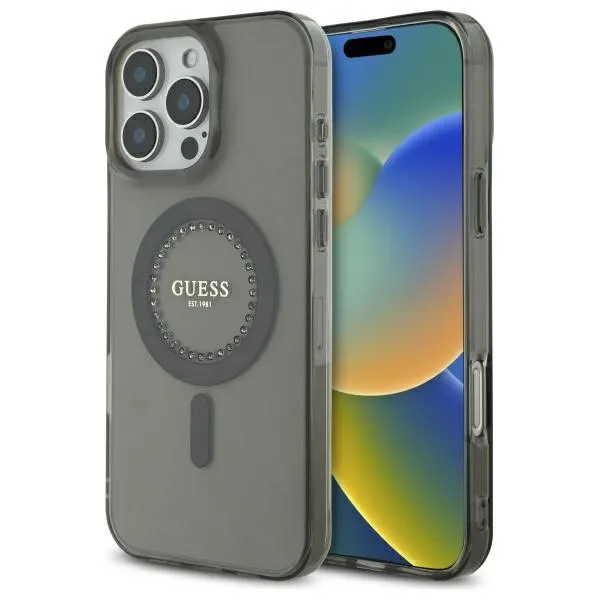 etui-guess-do-iphone-16-pro-czarny-magsafe-stan-nowy