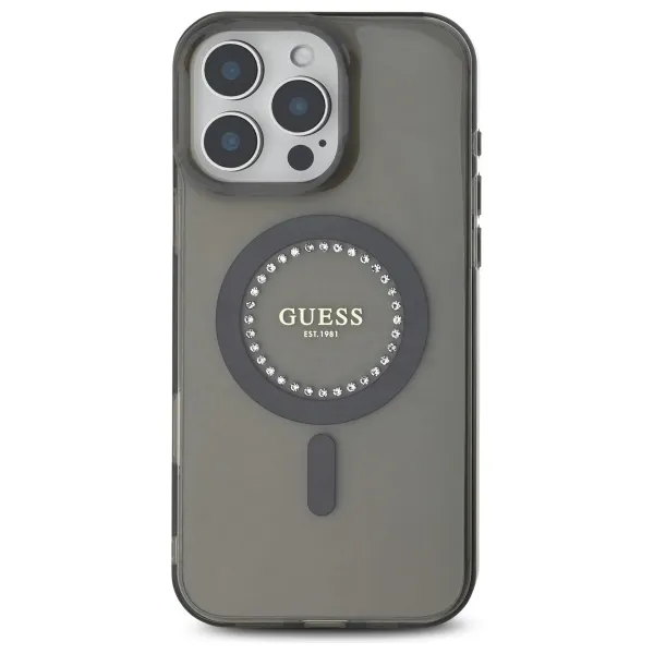 etui-guess-do-iphone-16-pro-czarny-magsafe-stan-nowy