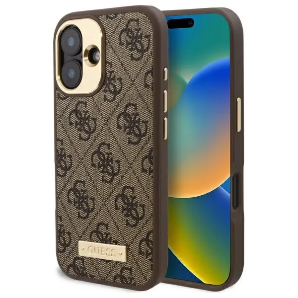 etui-guess-do-iphone-16-brazowy-magsafe-stan-nowy