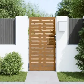 vidaxl-furtka-ogrodowa-85x200-cm-stal-kortenowska-motyw-prostokatow