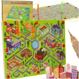 gra-labirynt-magnetyczna-planszowa-drewniana-do-podrozy-duze-miasto-2-gracz