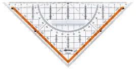 ekierka-geometryczna-centro-rotring-22cm-45-z-uchwytem