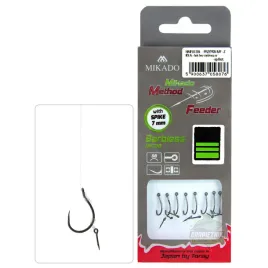 przypon-mf-z-igla-hak-bez-zadziora-nr-6-zylka-0-25mm-10cm-op-8szt
