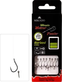 mikado-przypon-method-feeder-z-igla-hak-nr-12-zylka-0-23mm-10cm-8-szt