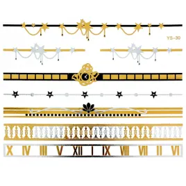 tatuaz-tymczasowy-do-ciala-i-wlosow-boho-arkusz-145-x-20-cm-ys-nr-30