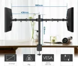 uchwyt-na-dwa-monitory-bontec-mdm002-13-27-vesa-75-100-stan-nowy-standard-vesa-75-x-75-100-x-100