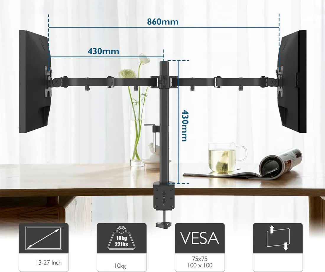 uchwyt-na-dwa-monitory-bontec-mdm002-13-27-vesa-75-100