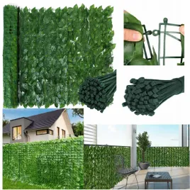 sztuczny-zywoplot-mata-bluszcz-zielona-sciana-balkon-50cmx-5m-100-trytytki