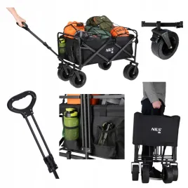 wozek-turystyczny-plazowy-ryby-kampingowy-100l-skladany-kieszenie-solidny