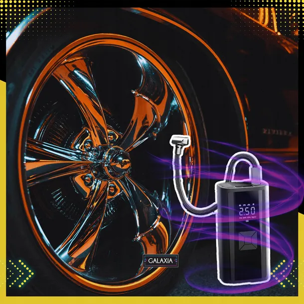 kompresor-sprezarka-pompka-rowerowa-elektryczna-samochodowy-akumulatorowy-stan-nowy