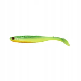 sg-slender-scoop-shad-13cm-12g-green-yellow