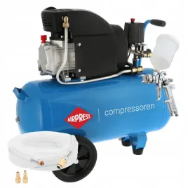kompresor-hl-325-50-zestaw-pistolet-lakierniczy-i-waz-pneumatyczny