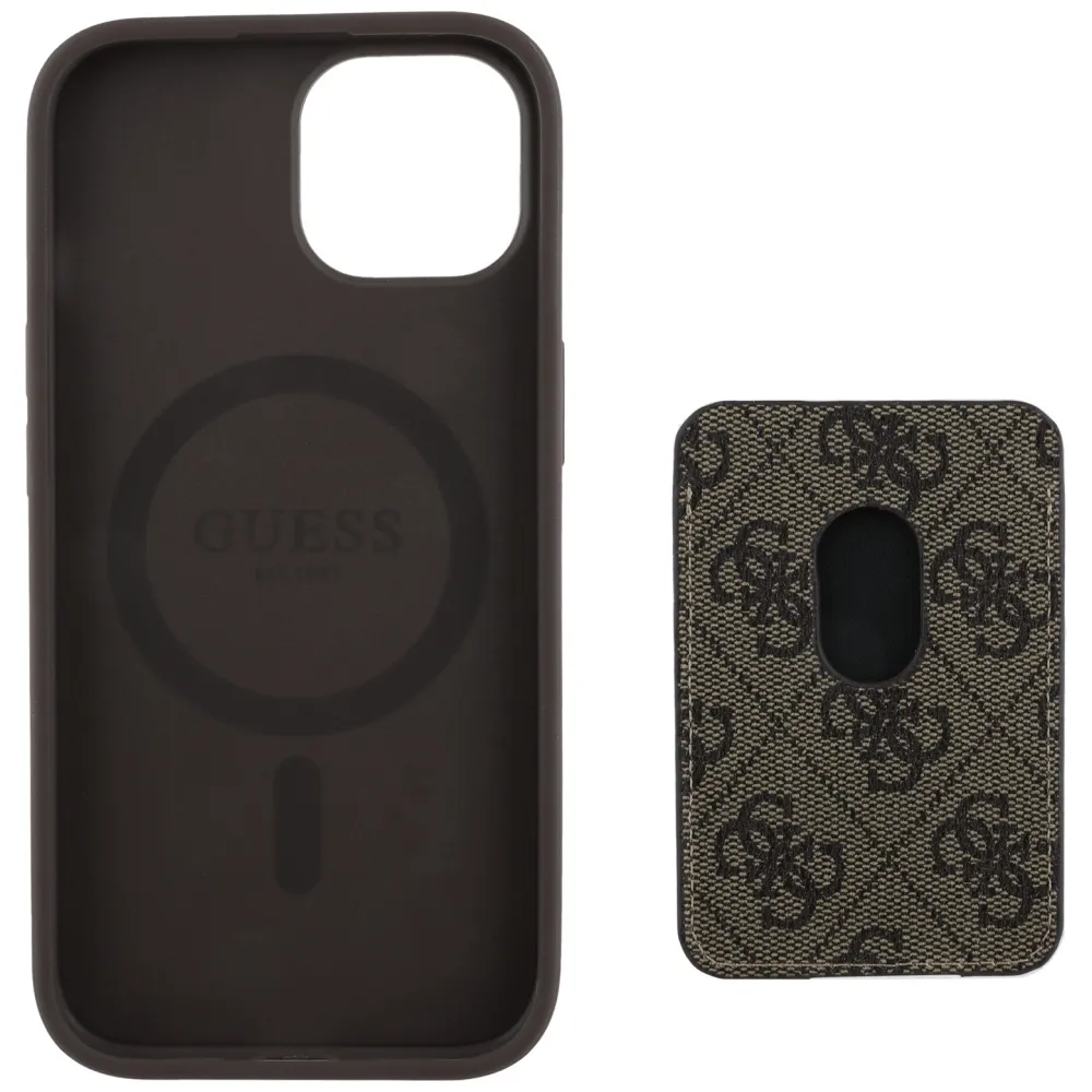 etui-guess-do-iphone-15-brazowy-magsafe-stan-nowy