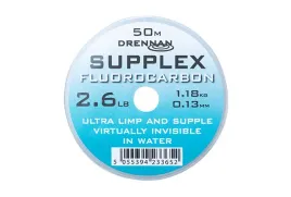 zylka-drennan-supplex-fluorocarbon-0-13mm-50m-1-18kg-2-6lb-lcspxf026