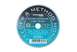 zylka-drennan-feeder-and-method-mono-250m-3-63kg-0-26mm-lcfmm208