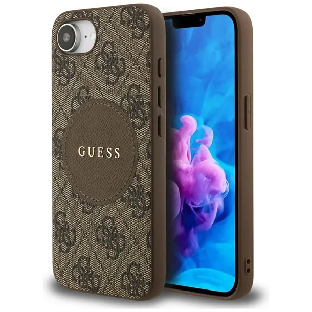 etui-guess-do-iphone-16e-brazowy-magsafe