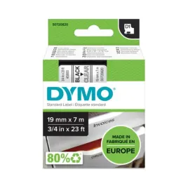 standardowa-tasma-dymo-d1-19mm-x-7m-czarny-przezroczysta-s0720820