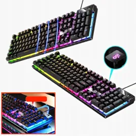 klawiatura-podswietlana-rgb-dla-graczy-gamingowa-led-black