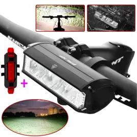 mega-mocna-lampka-rowerowa-tylna-kpl-na-kierownice-wodoodporna-aku-1650lm