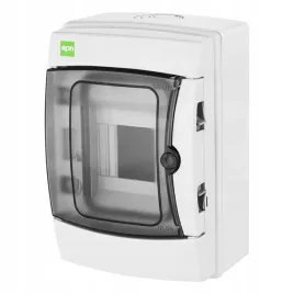 rozdzielnica-galant-plus-rn-1-4-ip65-drzwi-transparentne-n-pe-4-moduly