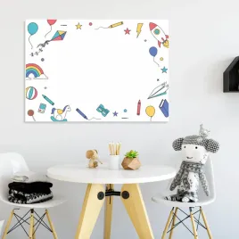 tablica-magnetyczna-suchoscieralna-dla-dzieci-latawiec-rakieta-496-125x90c