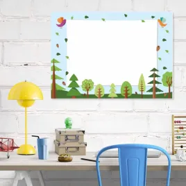 tablica-magnetyczna-suchoscieralna-dla-dzieci-las-ptaki-526-125x90cm-pcv