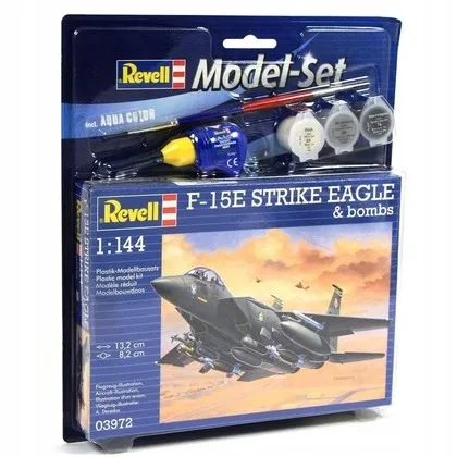 model-set-f-15e-strike-eagle-and-bombs-revell