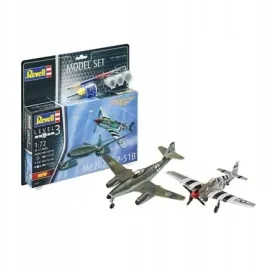 model-set-messerschmitt-me262-p-51b-mustang-revell