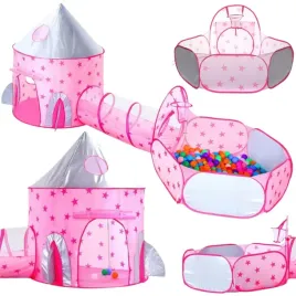 woopie-namiot-3w1-palac-ksiezniczki-xxl-domek-tunel-suchy-basen