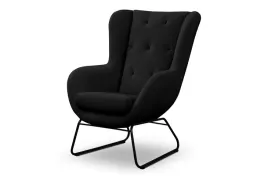 czarny-fotel-letta-z-przeszyciami-na-metalowych-plozach-nowoczesny-design