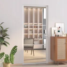 vidaxl-drzwi-wewnetrzne-93x2015-cm-biale-szklo-esg-i-aluminium