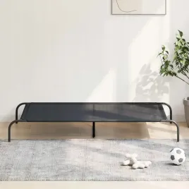 vidaxl-podwyzszone-legowisko-dla-psa-czarne-150x90x20-cm