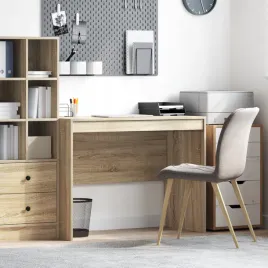 vidaxl-biurko-do-pisania-dab-sonoma-mdf-z-debowym-fornirem