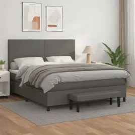 vidaxl-lozko-kontynentalne-z-materacem-szare-ekoskora-180x200-cm