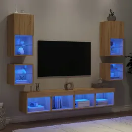 vidaxl-8-czesciowy-zestaw-mebli-tv-z-led-dab-sonoma