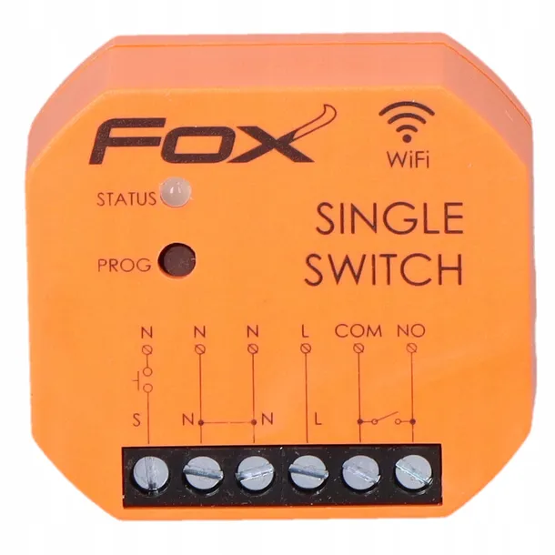 pojedynczy-przekaznik-wi-fi-230v-fox-switch-zasilanie-sieciowe