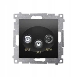 gniazdo-antenowe-satelitarne-podwojne-sat-sat-rtv-modul-czarny-mat-simon