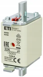 wkladka-bezpiecznikowa-nh00-gg-32a-500v-zwloczna