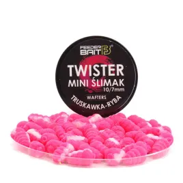 feeder-bait-mini-slimak-twister-wafters-10-7-mm-truskawka-and-ryba-25ml