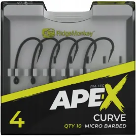 ridgemonkey-ape-x-curve-barbed-size-8