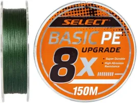 select-basic-pe-8x-150m-ciemnozielony-nr-0-8-0-12mm-14lb-6kg