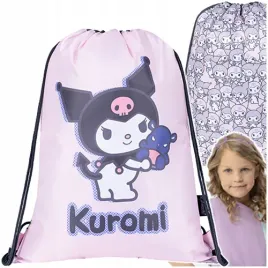 worek-szkolny-na-buty-na-sznurkach-dla-dziewczynki-krolik-pink-kuromi
