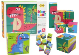zestaw-puzzle-edukacyjne-6w1-klocki-ukladanka-6-obrazkow-dinozaury