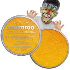 make-up-party-farbka-do-twarzy-zolty-blyszczacy-snazaroo-18-ml