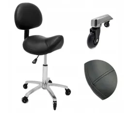 taboret-krzeslo-stolek-kosmetyczny-rodeo-oparciem-siodlo-hoker-czarny