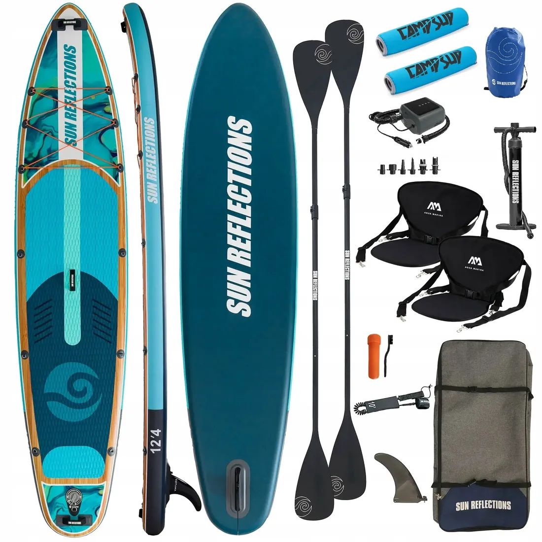 deska-sup-pompowana-sun-reflections-multi-12-4-super-combo-stan-nowy