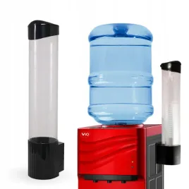 dyspenser-na-kubki-vio-c1-czarny-podajnik-kubkow-do-wody-magnetyczny